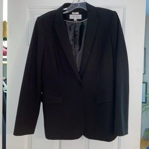 Calvin Klein dress jacket size 8. Black.